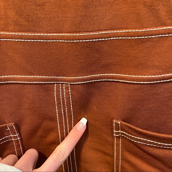 Spartina 499 Made In Peru Burnt Orange Dress - Picture 6 of 7